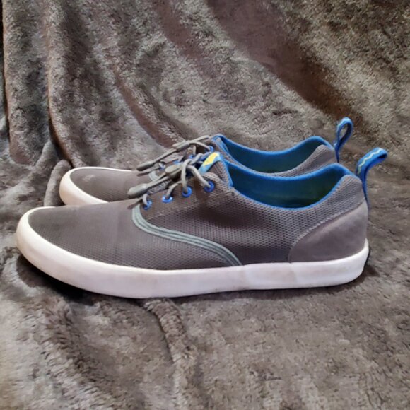 SPERRY SON-R PONG BLUE SNEAKER SHOES MENS 9R ATHLETIC Mesh Deck Shoe READ - Picture 2 of 13